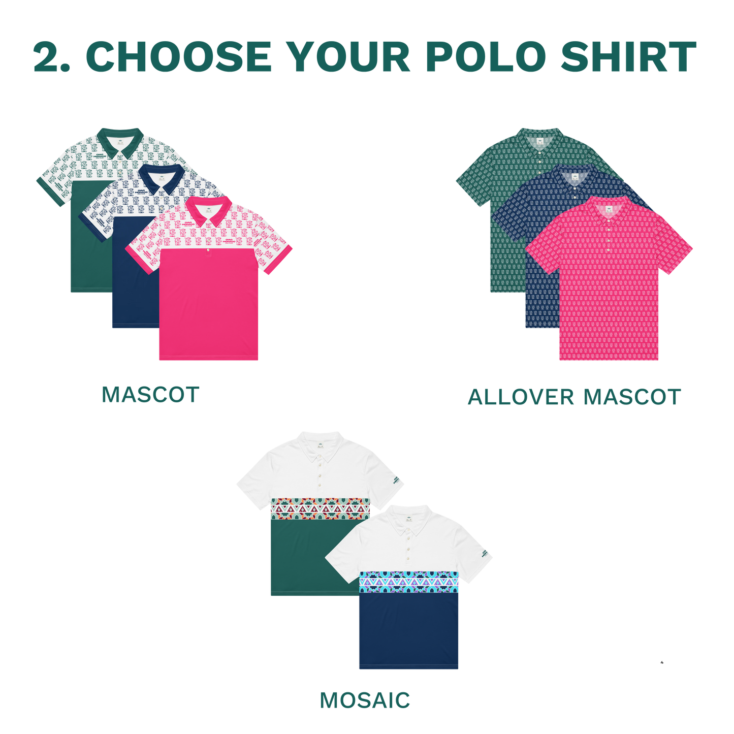 Modern Ciao Monaco golf polo shirt in bold colors with tailored fit, designed for stylish performance on the course.